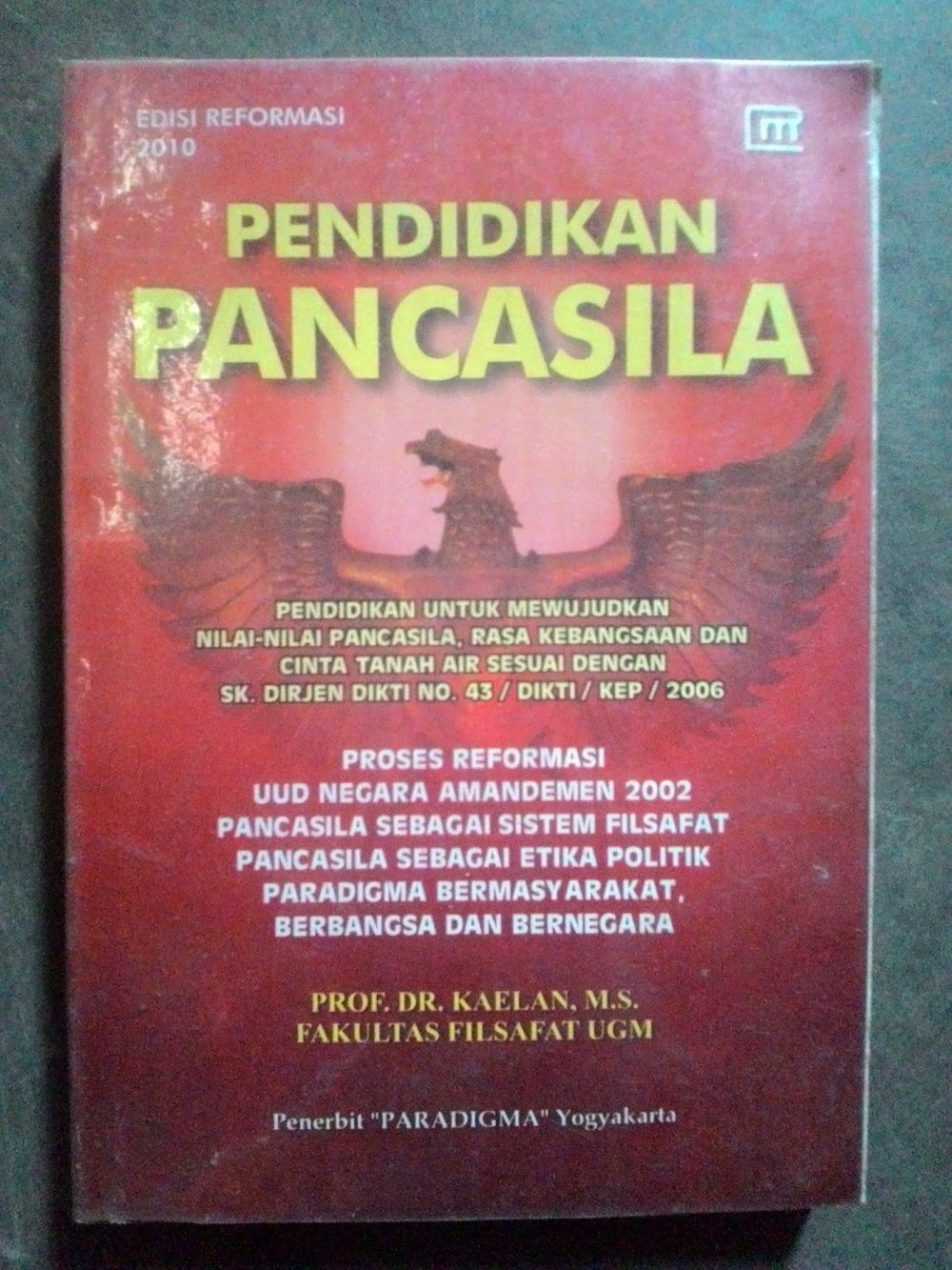 Download Buku Materi Pancasila Karangan Dr Khaelan